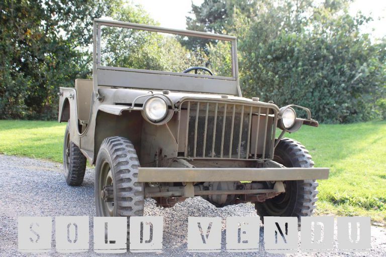 jeep bantam sold - Military classic vehicles