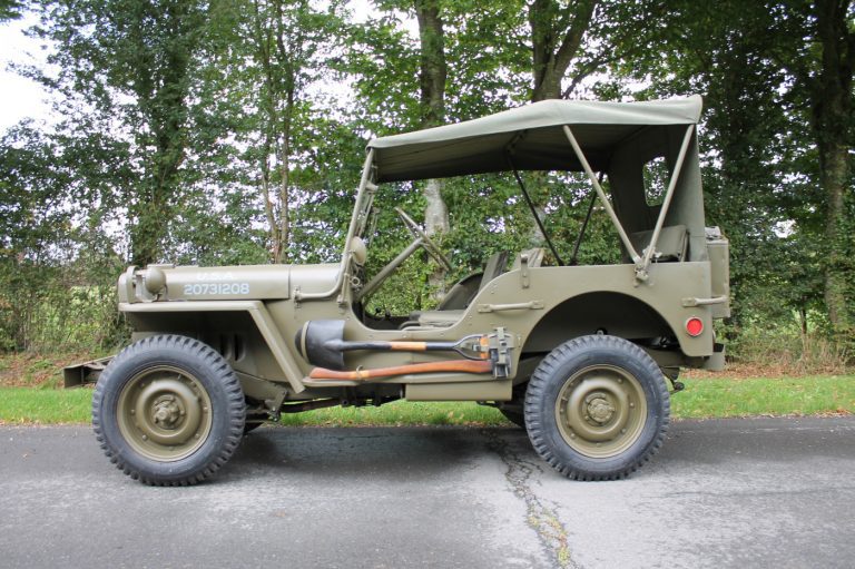 Jeep Willys Mb-1945 - Military Classic Vehicles