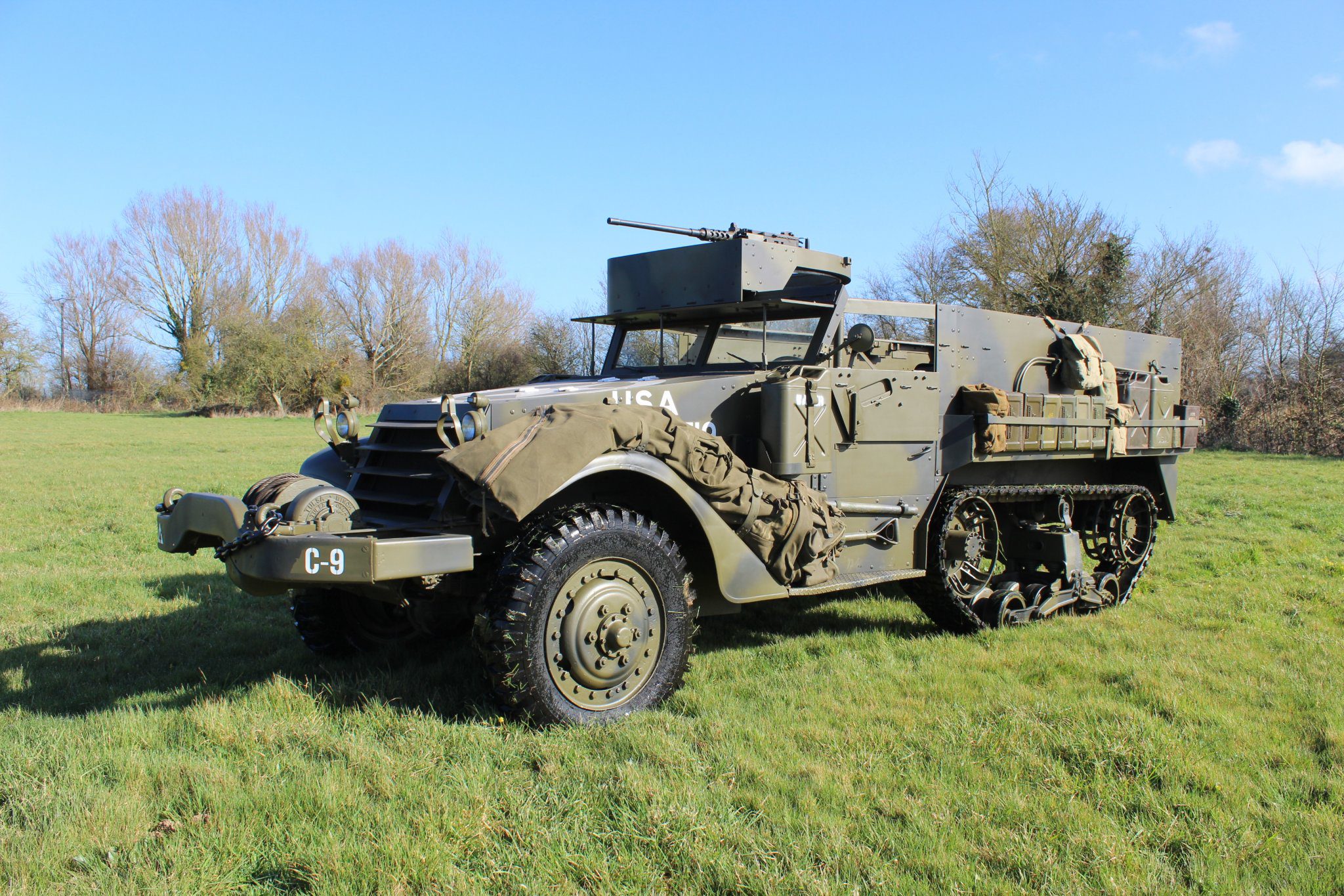 M3 A1 Half Track Military Classic Vehicles m3-a1-half-track-military-classic-vehicles