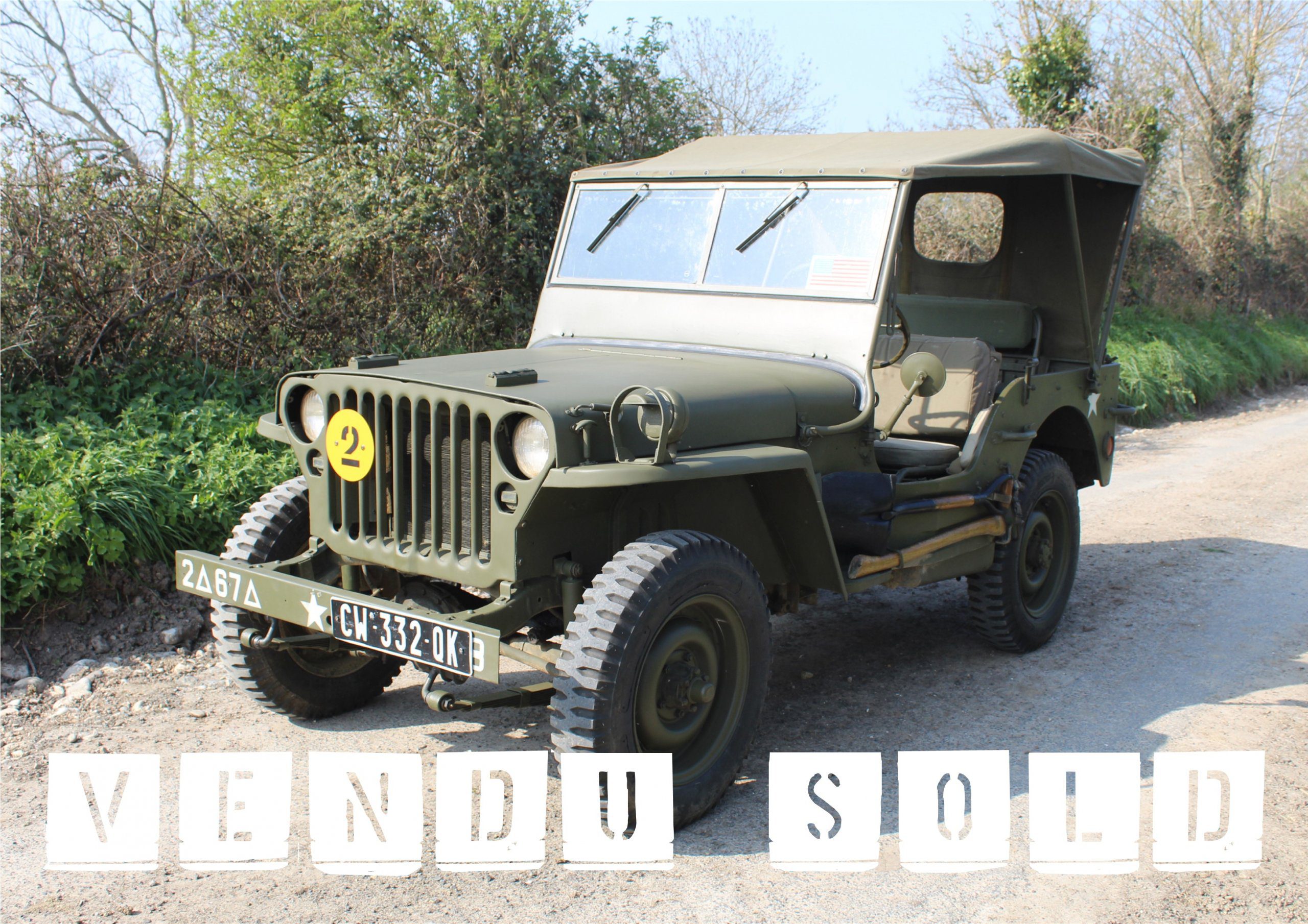 Hotchkiss Jeep M201 “pack Us” – Sold