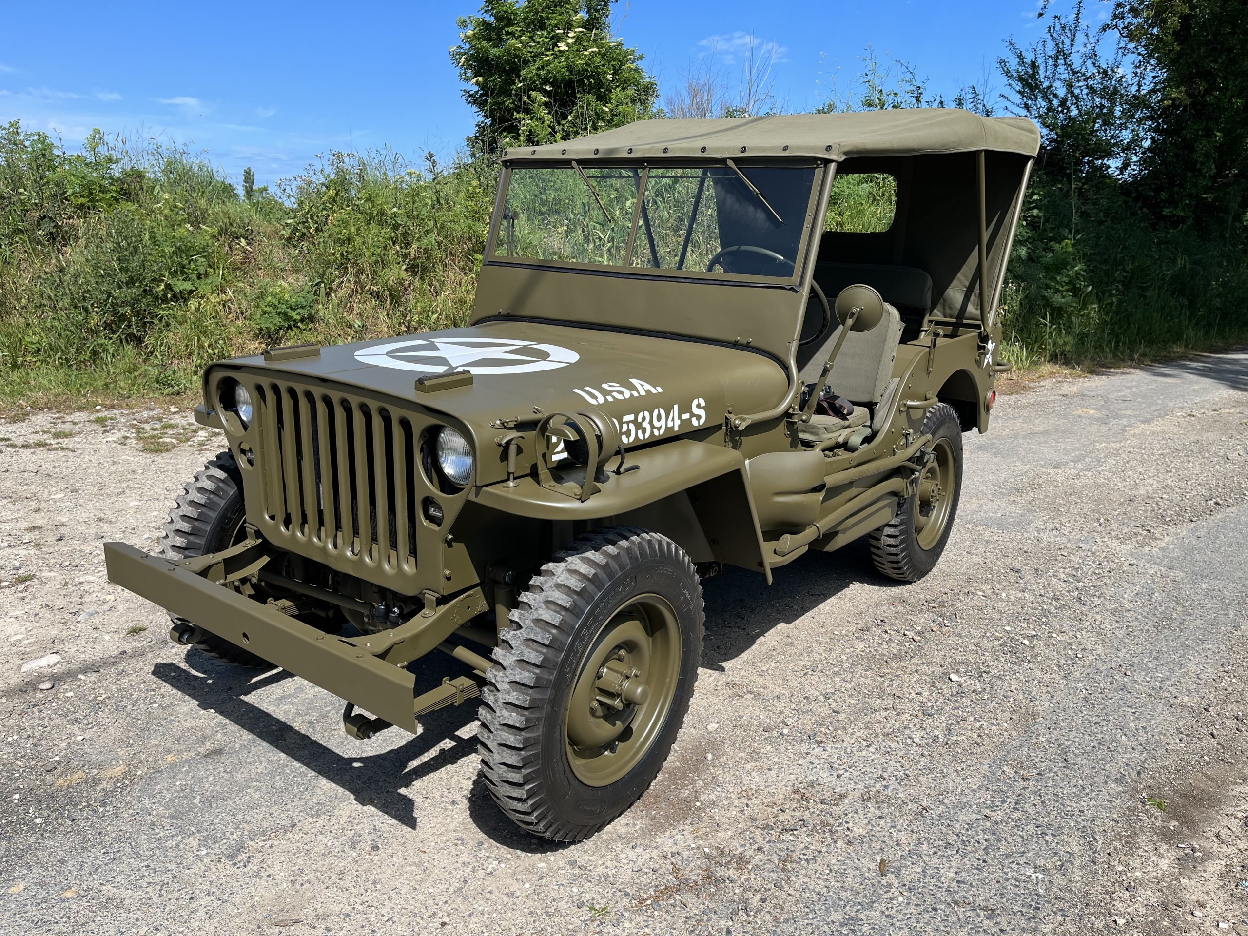 Jeep Willys MB - 9 Juin 1944 - Military classic vehicles