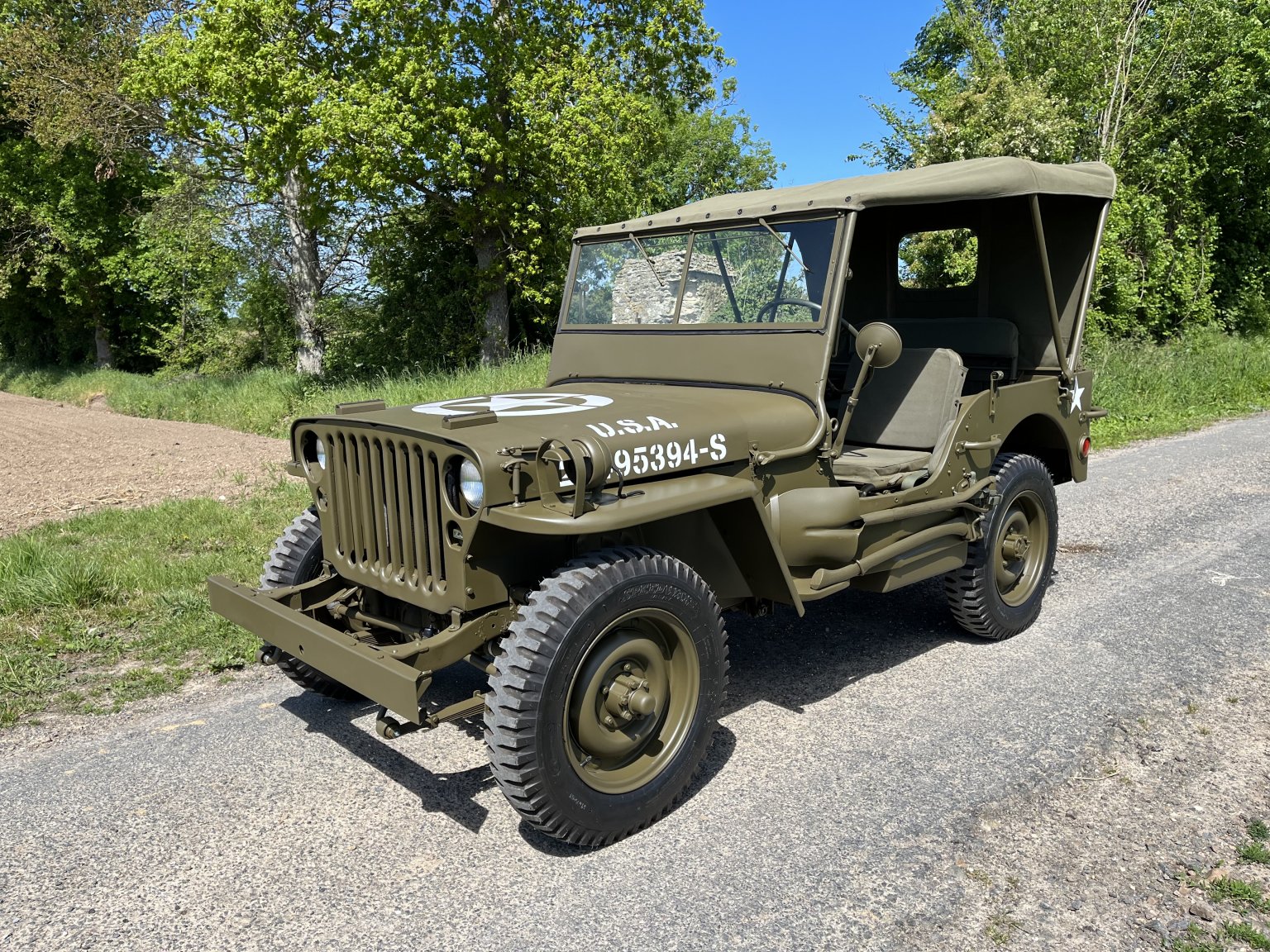 Jeep Willys MB - 9 Juin 1944 - Military classic vehicles