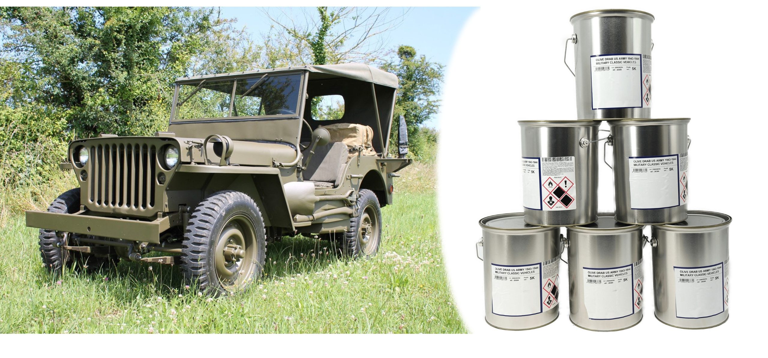 Peinture Military Classic Vehicles